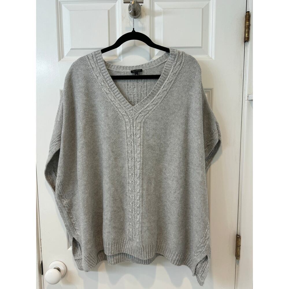 Talbots Seed Stitched Oversized Sweater Vest/Poncho size Medium